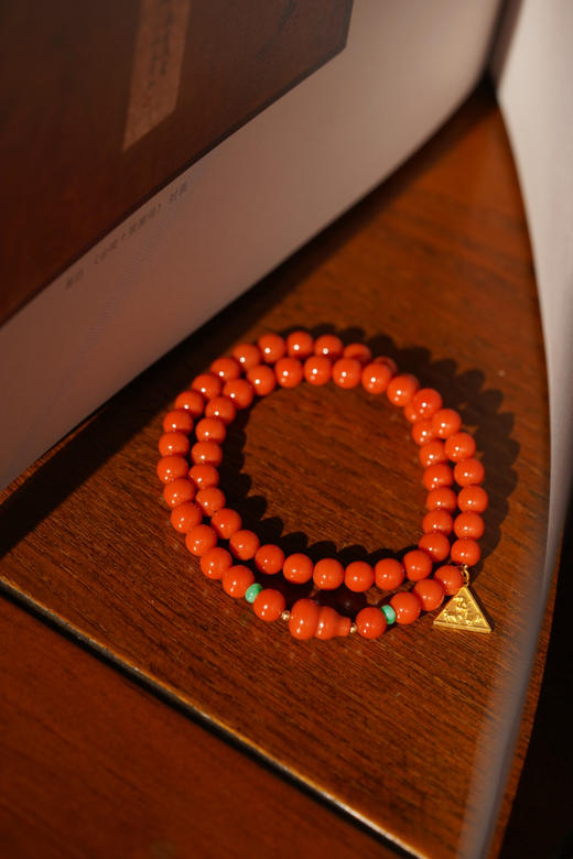 双圈南红｜金蛇三合 商品图1