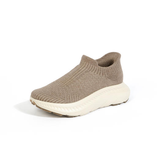 【加绒保暖 防泼水】WayneFlex韦恩 男女款一脚蹬羊毛混纺飞织鞋 WF3128（工作日72小时发货） 商品图3