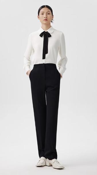 朗姿通勤白衬衫LCEK02WBL125W21 商品图3