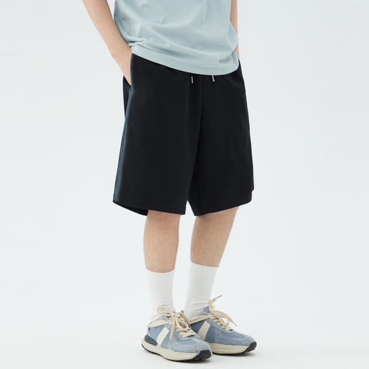 gxgjeans男装休闲短裤夏季扎染风直筒运动五分裤11E1220144B 商品图1