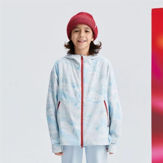 【春上新】8楼moodytiger儿童外套25春新年款户外加绒拒水厚连帽衫 商品图2