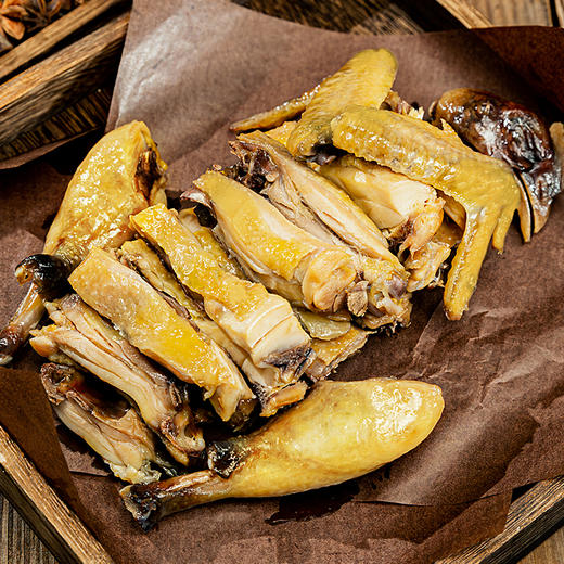 金字浙江杭州特产火腿风干鸡750g腊鸡整只散养青脚鸡腊货年货 商品图4