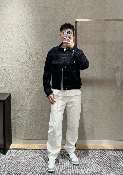 D家 1947皮标纽扣牛仔夹克（JN） 商品图1