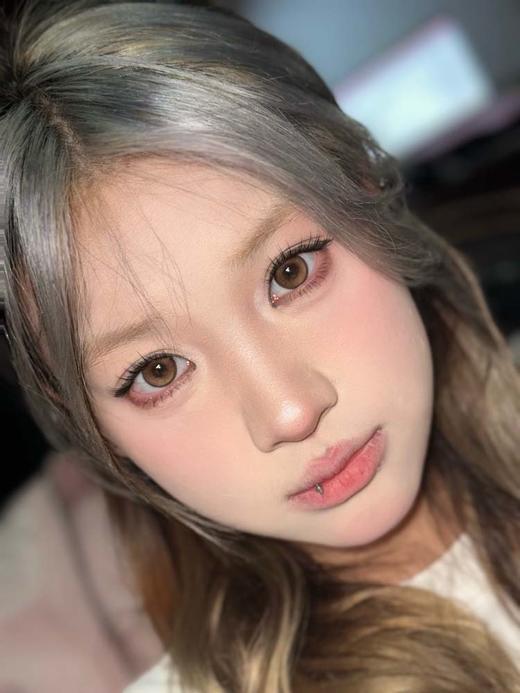 skeye 半年抛美瞳 暮光琥珀 直径14.5mm 着色 13.7mm 商品图4