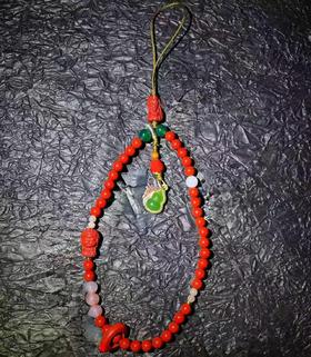 LDSJG3002 0.5福禄招财手机链