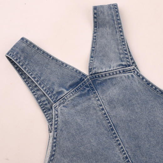 棉果果春季新品商场同款女童牛仔背带裙M122703225095 商品图6