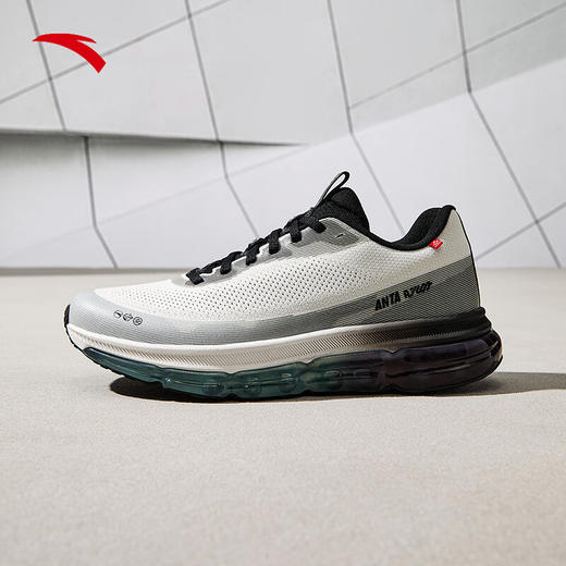 安踏弹力胶丨运动鞋男软底缓震舒适跑步鞋子男防泼水跑鞋112515501 商品图6