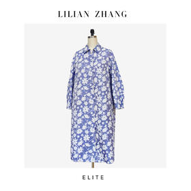 E-定制—收藏级——“时尚轮回”——轻奢风——Aline提花中长风衣 2407005