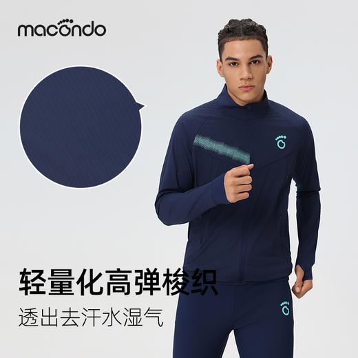 原创单品丨马孔多男女便携式自收纳防风上衣 吸湿速干 防泼水 高弹运动灵活  炫酷反光 拉链兜 商品图1