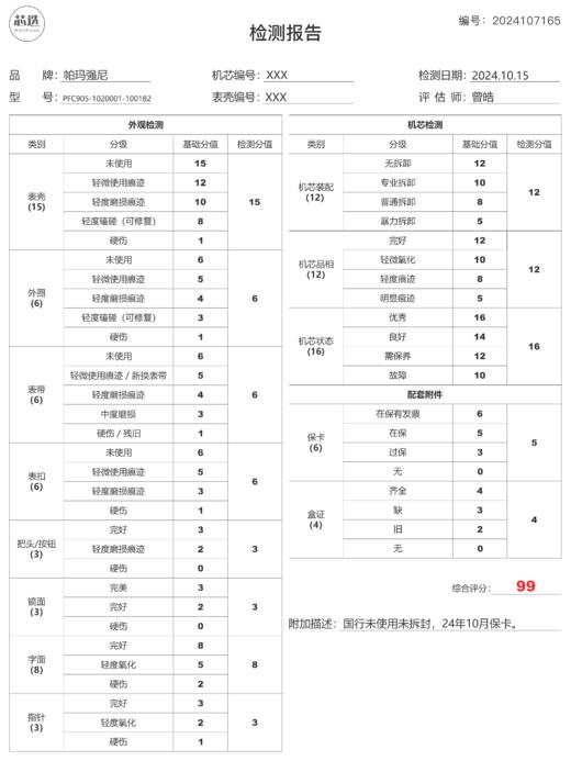 帕玛强尼PFC905-1020001-100182 商品图8