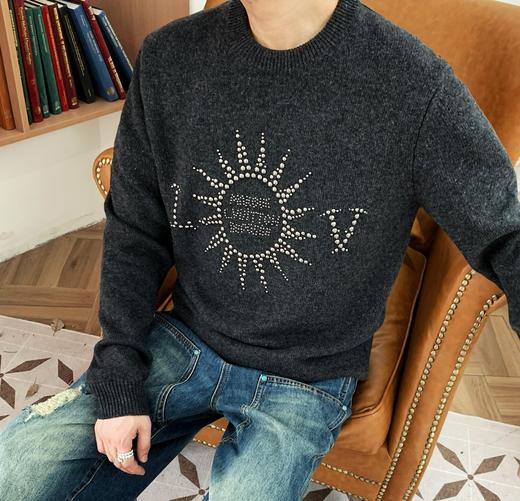 驴家 太阳烫珠毛织套头衫（JN） 商品图3