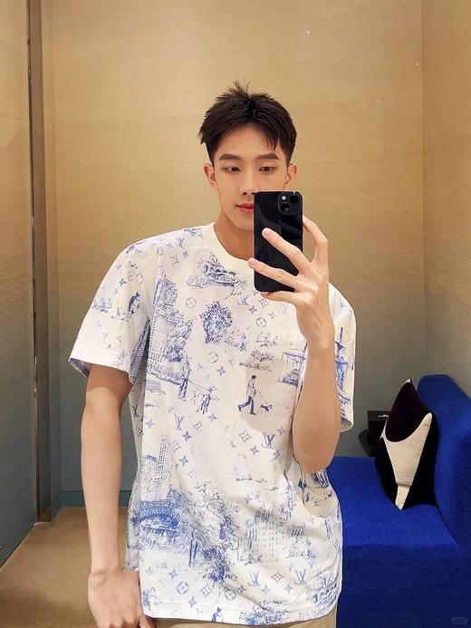 驴家 公园印花圆领短袖（JN） 商品图3