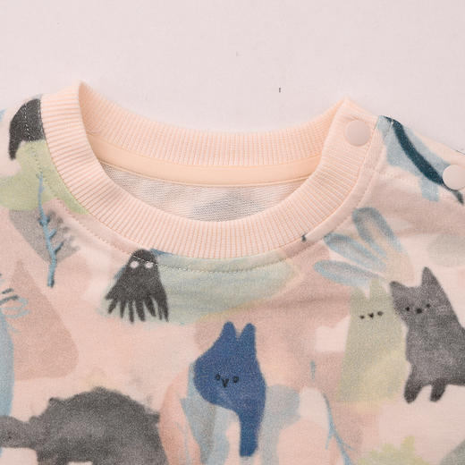 棉果果春季新品商场同款男童满印磨毛小毛圈圆领套头卫衣M112180225124 商品图3