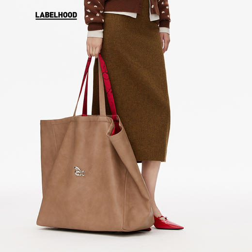 【AO YES x LABELHOOD】蕾虎奇趣见真我印花托特包春夏新款 商品图0