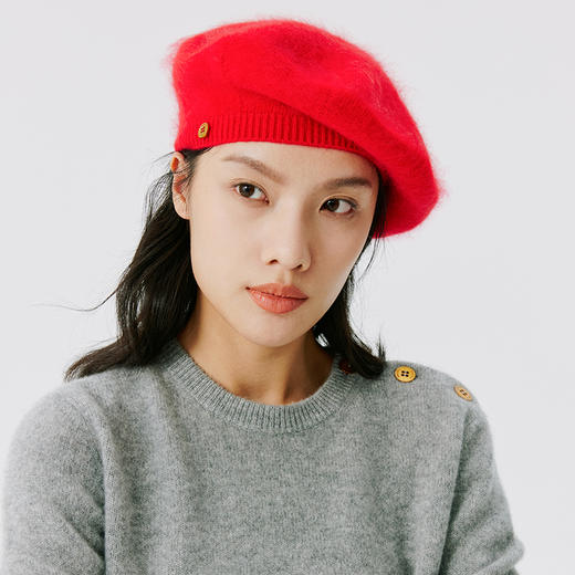 东黎 • 山羊绒女士拉毛帽子 5018 商品图6