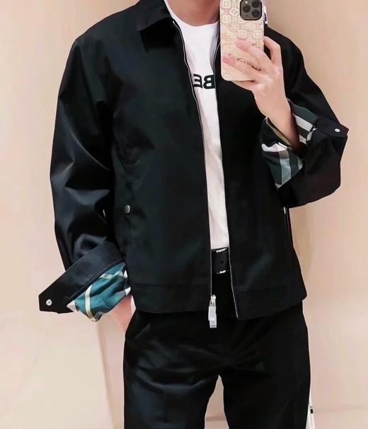 巴家 内里新色格子 男士哈林顿夹克外套(JN) 商品图2