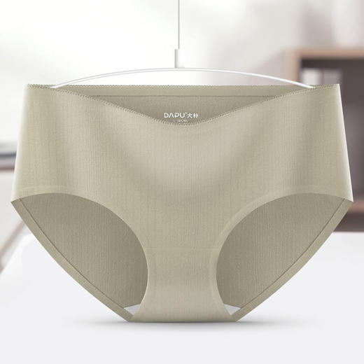 大朴50S精梳棉吸湿透气女士内裤4条装 商品图6
