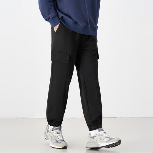 gxg.jeans男装2024年春季热卖针织收口长裤J24D10200601 商品图1