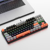 【电竞机械键盘，竞技游戏办公通用~】新款k919有线机械键盘 多拼色混光87键 青轴电竞游戏 办公笔记本键盘-QQ 商品缩略图5