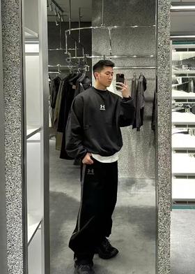 B家 联名刺绣长裤（JN）