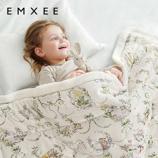 【宝宝安睡】嫚熙奶芙被婴儿盖毯毛毯宝宝被子秋冬幼儿园被子冬季儿童午睡毯子 商品图6