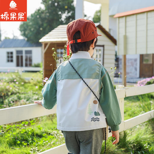 棉果果春季新品商场同款男童马夹M112171325113 商品图1