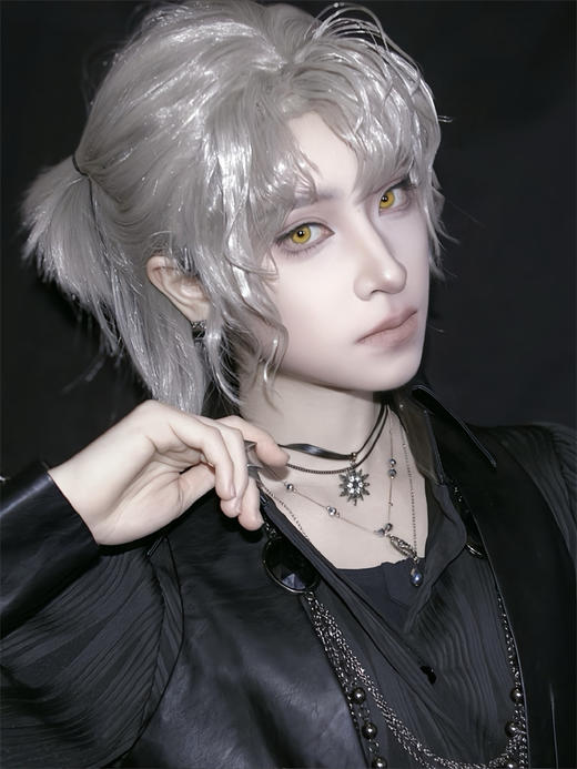 NKMAXCON 日抛两片装COS美瞳  栀子琉璃 直径14.2mm 黄色 商品图0