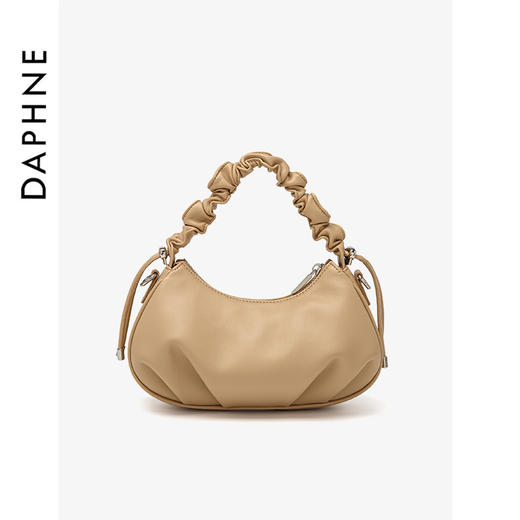 【达芙妮】小香风腋下云朵包DFN10258杏色 商品图3