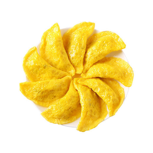 【锅汇食材】黄金蛋饺150g*4盒家用冷冻蛋饺 鸡蛋煎饺 商用黄金饺子 黑猪肉手工蛋饺 商品图5