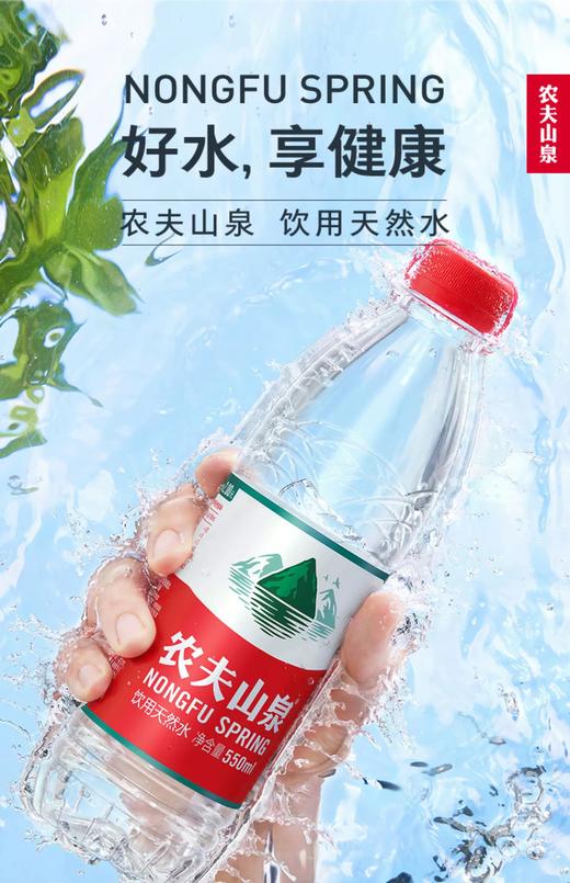 农夫山泉天然饮用水 550ml*12瓶(下单请备注小区物业中心名称) 商品图1