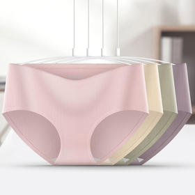 大朴50S精梳棉吸湿透气女士内裤4条装