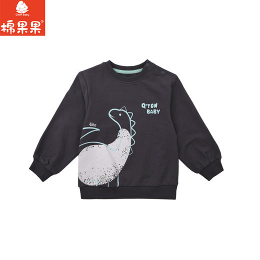 棉果果春季新品商场同款男童小毛圈圆领套头卫衣M112180225122 商品图1