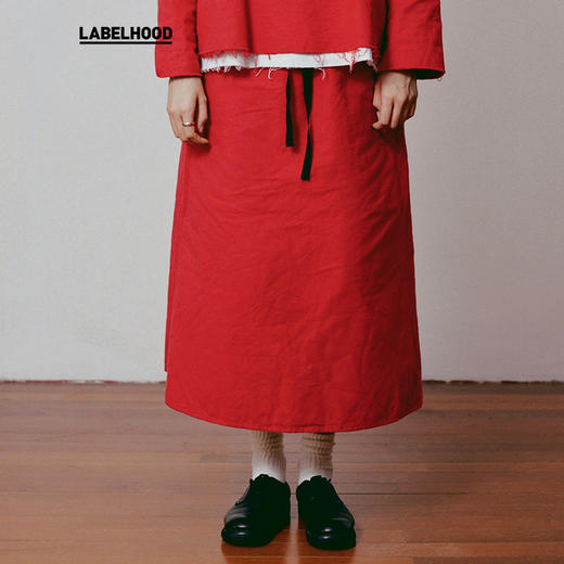 【SCHA X LABELHOOD】蕾虎联名新年新品新中式国风女装半身裙 商品图0