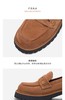 棕履」乐福鞋Talitaqoom2新款粗跟百搭羊皮雅丹风单鞋女483T20414 商品缩略图3