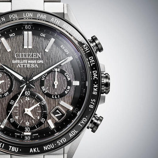 西铁城/CITIZEN光动能卫星对时万年历时尚男腕表CC4058-67X 商品图10