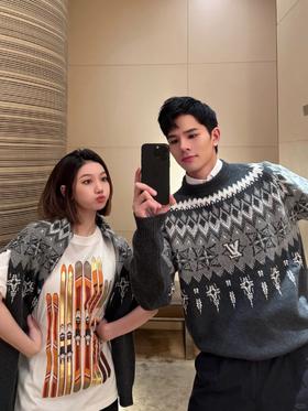 驴家 滑雪板金箔圆领短袖（JN）