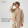 【山系户外】马克珍妮男童多口袋无袖工装风马甲上衣春秋装550352 商品缩略图3