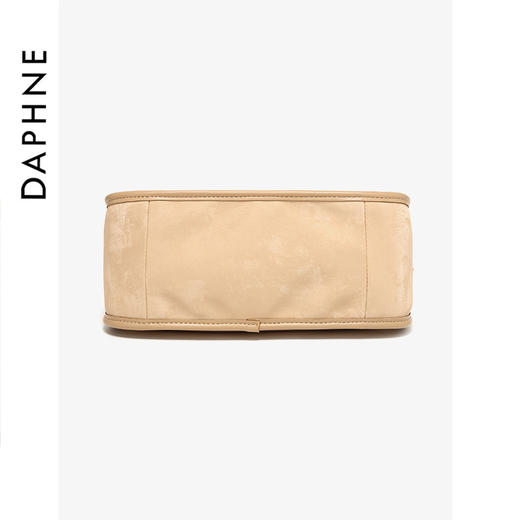 【达芙妮】百搭通勤斜跨小方包DFN10191杏色 商品图4