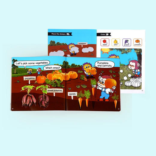 小彼恩彩虹兔  W PLAY词汇妙趣国  套装 商品图5