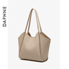 【达芙妮】大容量时尚轻奢单肩托特女包DFN10196浅卡其色 商品缩略图2