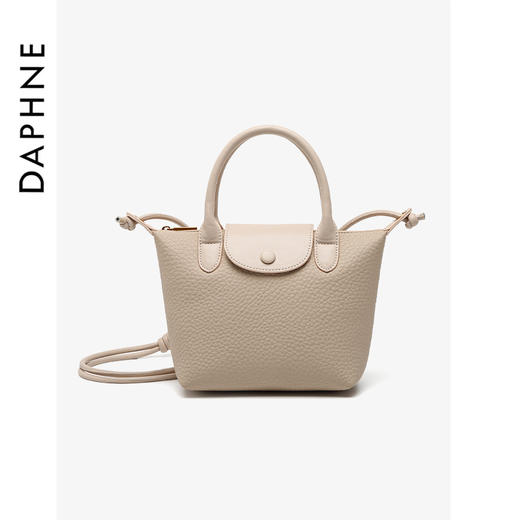 【达芙妮】女士手提单肩包DFN10197浅卡其色 商品图1