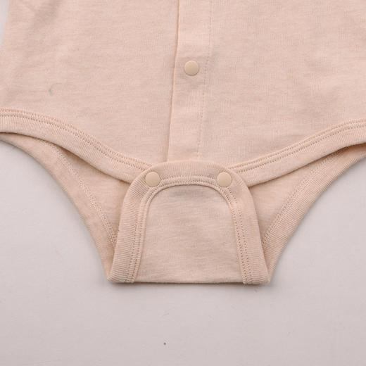 棉果果春秋季新疆彩棉纯棉三角爬服对开三角连体衣M101712199002 商品图2