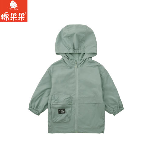 棉果果春季新品商场同款男童防风外套连帽风衣M112100325115 商品图1