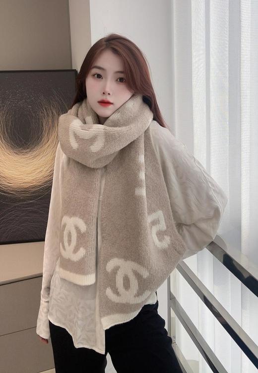 香奈儿五号羊绒围巾（CB） 商品图2