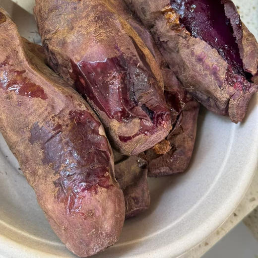 云南高山蜜糖紫薯，肉质软糯香甜，无丝无筋，薯香浓郁，沙地种植自然生长，净重3斤基地直发 商品图10