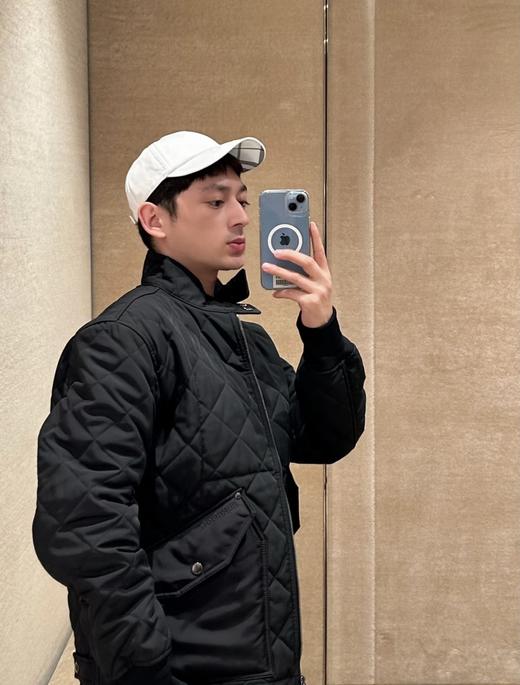 巴家 新款男士绗缝哈林顿夹克外套棉服（JN） 商品图2