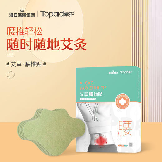 卓护 艾草艾叶膝盖 腰椎 颈椎草本关节贴艾草贴艾灸贴 商品图2