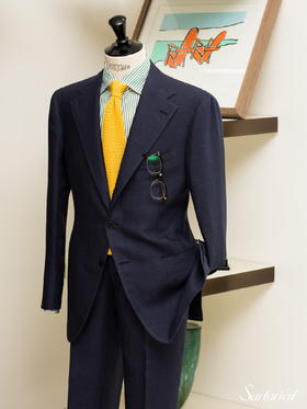 Orazio Luciano 藏蓝套装