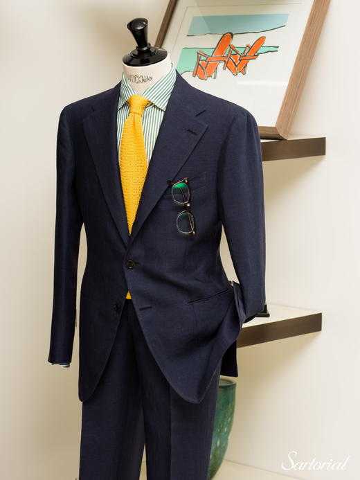 Orazio Luciano 藏蓝套装 商品图0