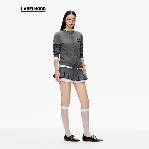 【AO YES x LABELHOOD】蕾虎米奇趣见真我爱心针织衫春夏新款 商品图1